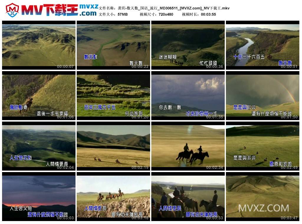 龚玥-数天数_国语_流行_MD306511